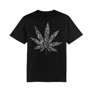 Uhighted-apparel leaf Black T-Shirt