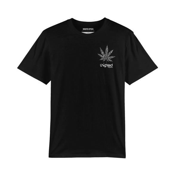 Uhighted-apparel leaf Black T-Shirt