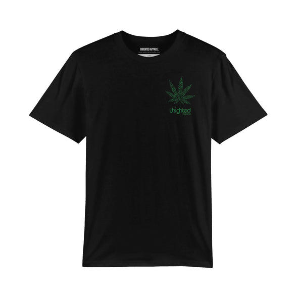 Uhighted-apparel leaf Black T-Shirt